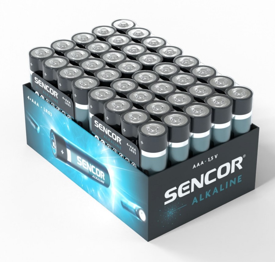 Baterie AAA Sencor (4ks) - Elektroinstalace Ostatní