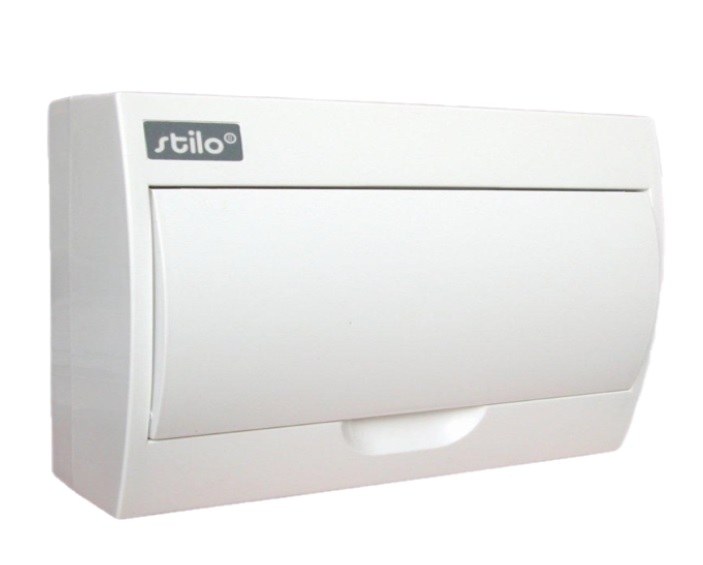 Rozvaděč STI470-18 18M na omítku bílá dvířka Rozvaděč STI470-18 18M na omítku bílá dvířka - Elektroinstalace Jističe,chrániče Chrániče,kryty