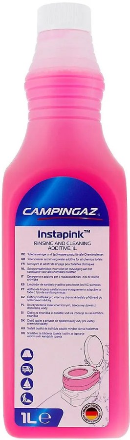 Roztok INSTAPINK 1l do horní nádrže chem. WC koncentrát Roztok INSTAPINK 1l do horní nádrže chem. WC koncentrát - Doplňky pro domácnost Drogérie Koupelna, WC