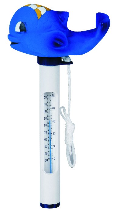 Teploměr bazénový plovoucí se zvířátkem různé druhy