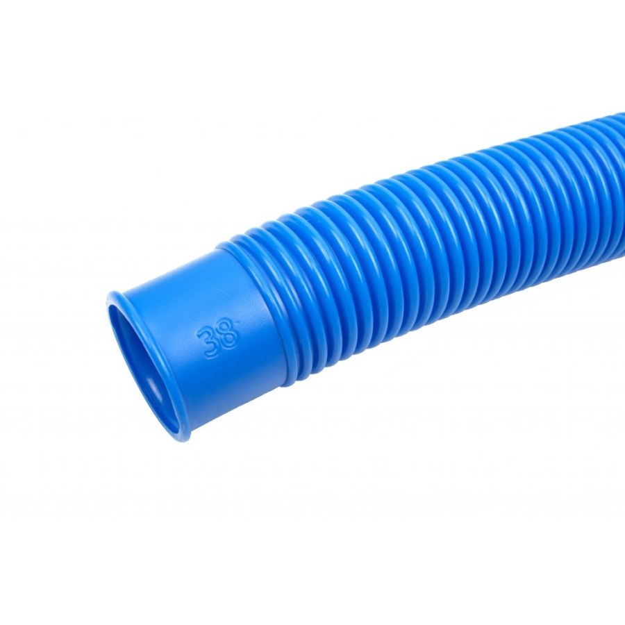 Hadice bazénová modrá s koncovkou 38mm 1m Hadice bazénová modrá s koncovkou 38mm 1m