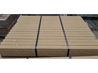 Výprodej - obrubník zahradní 100x20x5cm karamelový 2.jak. ,zal.na paletu 2868 (48ks pal.)