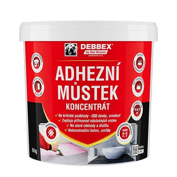 Kotvící nátěr 10kg (adhézní můstek) 57253Q DEN BRAVEN - Barvy, laky a chemie Penetrace, adhézní můstky Adhézní můstky