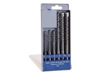 Sada 2-břitých vidiových vrtáků SDS+ 6ks 5-12mm