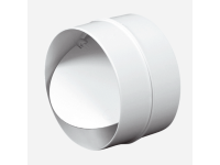 Spojka kulatého kanálu 125mm s klapkou DEN BRAVEN