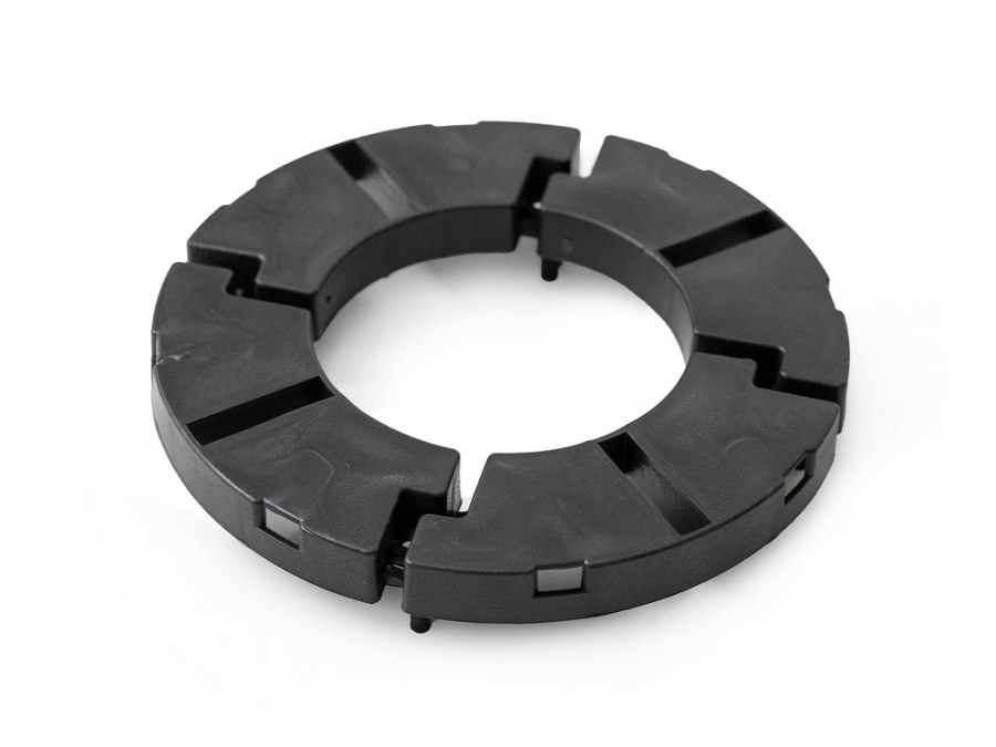 Terč plastový KLASIK stohovatelný 157x15mm, spára 4mm pod dlažbu<br> Terč plastový KLASIK stohovatelný 157x15mm, spára 4mm pod dlažbu<br> - Obklady a dlažby Doplňky