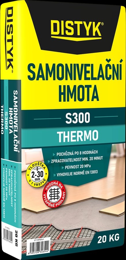 Hmota samonivelační na podlahy DISTYK S300 20kg