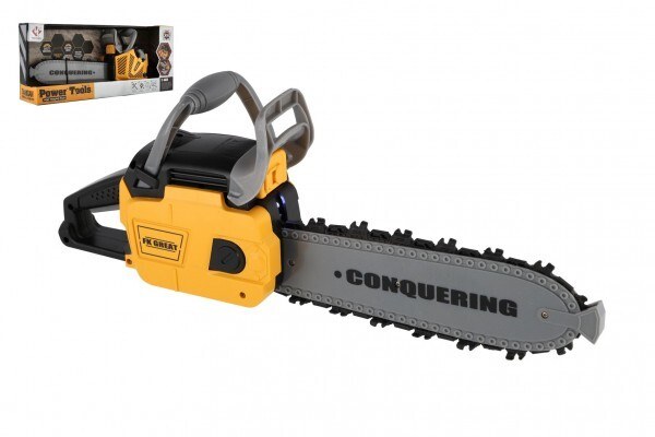 Pila motorová dětská na baterie 43cm - Doplňky pro domácnost Dětské hračky