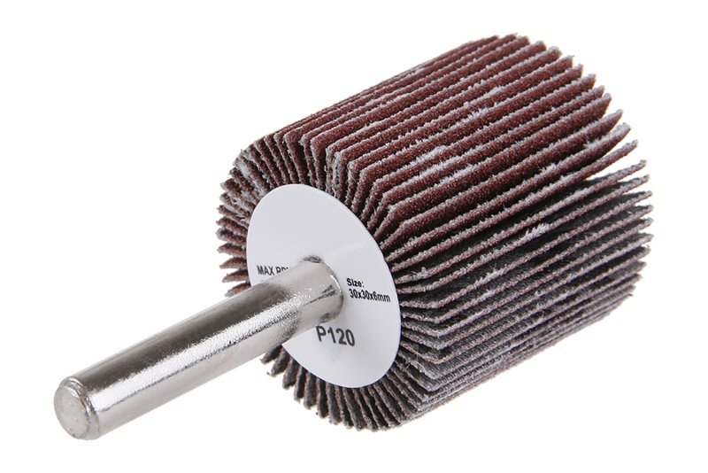 Kotouč lamelový brusný 30x30x6mm P120 stopka 21859 - Nářadí Kotouče, brusivo Lamelové kotouče