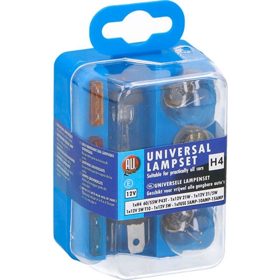 ALLRIDE sada žárovek 12V H7 5ks + pojistky 3ks