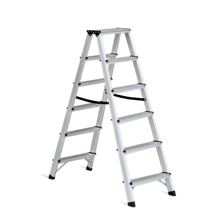 Schůdky hliníkové oboustranné 6st. - Nářadí Žebříky, schůdky