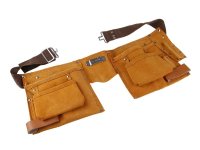 Pás na nářadí kožený FESTA 11 kapes