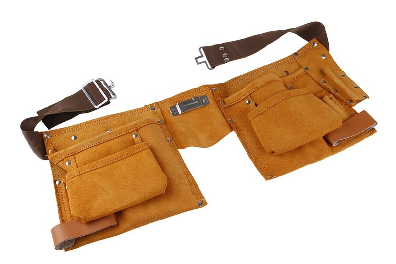 Pás na nářadí kožený FESTA 11 kapes