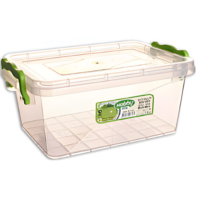 Box úložný multi s víkem 1,5l obdélník