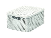 Box úložný Curver STYLE s víkem M krémový