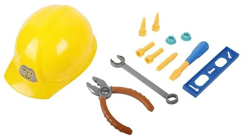 Helma stavební s nářadím dětská
