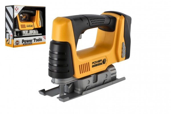 Pila přímočará dětská na baterie 18cm (se zvukem, se světlem) Pila přímočará dětská na baterie 18cm (se zvukem, se světlem) - Doplňky pro domácnost Dětské hračky