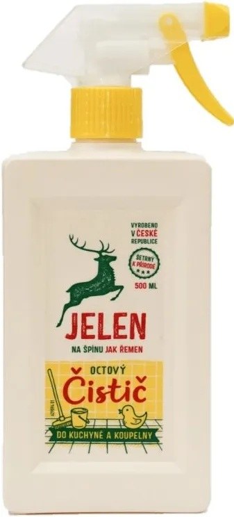 Čistič octový JELEN 500ml - Doplňky pro domácnost Drogérie Ostatní