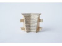 Roh vnitřní KP40 Dub bílý 118