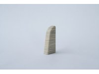 Koncovka levá KP40 Dub bílý 118