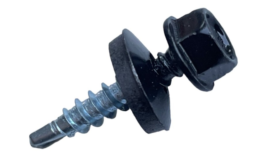 Šroub střešní s podl. EPDM 4,8x35 černá - Střechy Krytiny Příslušenství