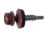 Šroub střešní s podl. EPDM 4,8x35 čokoládová