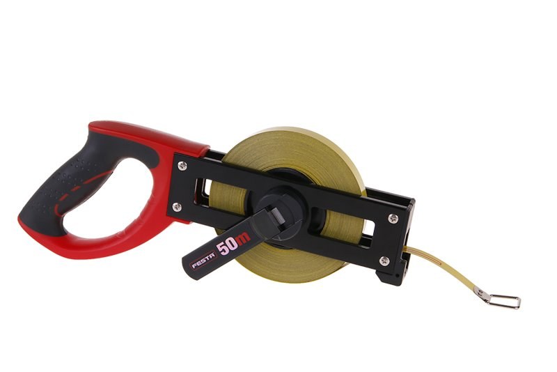 Pásmo na vidlici ocelové 50m - Nářadí Měřidla Metry, pásma