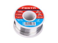 Drát pájecí trubičkový 1mm 100g 28283