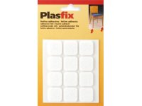 Kluzák filcový hranatý bílý 22x22mm (12ks) GC40752