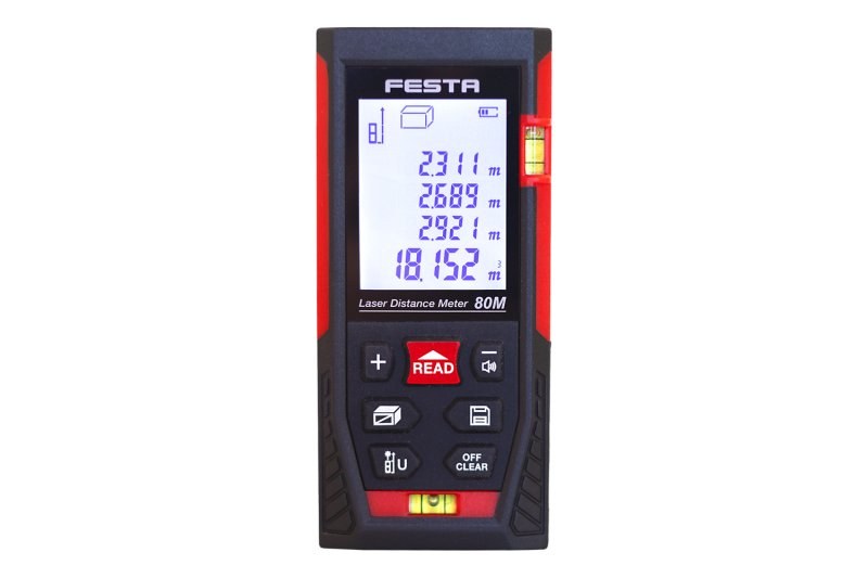 Dálkoměr laserový 80m 26212 FESTA Dálkoměr laserový 80m 26212 FESTA - Nářadí Měřidla Lasery