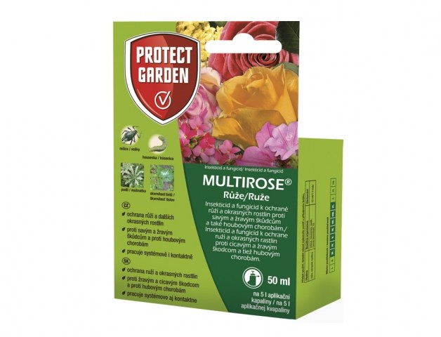 Fungicid Protect Garden MULTIROSE 50ml 5225 Fungicid Protect Garden MULTIROSE 50ml 5225