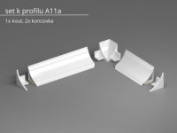 Havos- set k vanovému profilu bílý