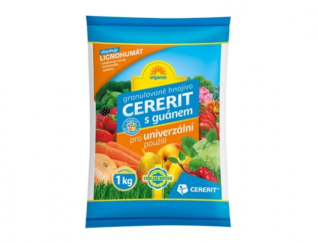 Hnojivo CERERIT ORGAMIN s guánem 1kg 1010 Hnojivo CERERIT ORGAMIN s guánem 1kg 1010 - Zahrada Pěstování rostlin Hnojiva