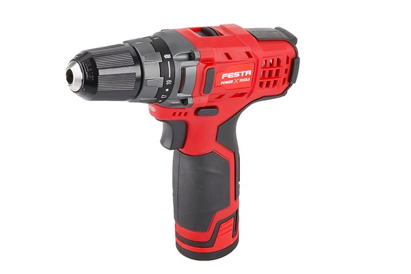 Vrtačka AKU 12V set 2x baterie 1.5A, nabíječka, kufr, příslušenství 28007 FESTA Vrtačka AKU 12V set 2x baterie 1.5A, nabíječka, kufr, příslušenství 28007 FESTA - Nářadí AKU Šroubováky,vrtačky