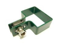 Příchytka panelu na sloup GAL koncová PVC RAL 6005 zelená