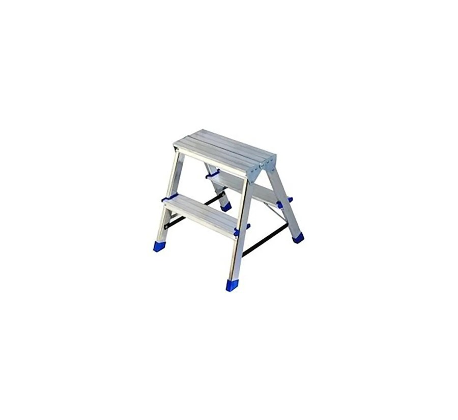 Schůdky hliníkové oboustranné 2st. nosnost 150kg 470021 - Nářadí Žebříky, schůdky