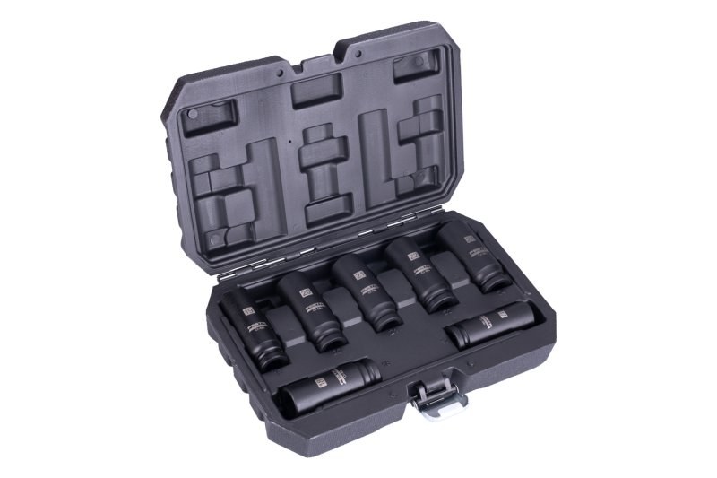 Sada úderových hlavic INDUSTRY 1/2" Cr-Mo prodloužené 17265 FESTA - Nářadí Dílna Goly, klíče Goly a hlavice