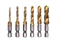 Sada závitových vrtáků HSS, M3 - M10 (6ks) 20392 FESTA