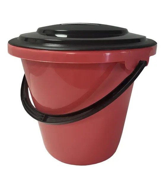 Vědro s víkem 16l s měrkou PH mix barev 249233