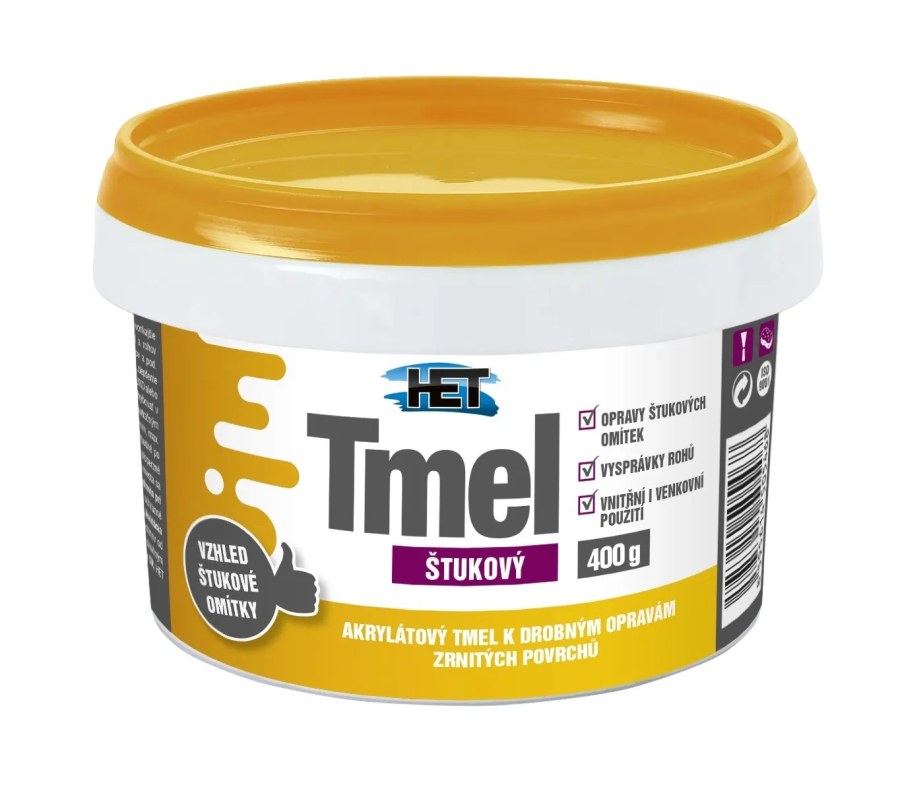 Tmel štukový 0,8kg HET