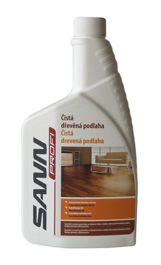 SANN čistič PROFI čisté parkety 500ml - Doplňky pro domácnost Drogérie Podlaha