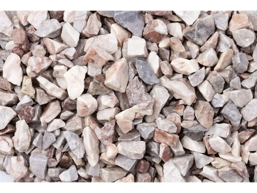 Dolomit drcený růžovo-šedý 16-32mm 20kg - Sypké materiály Dekorační