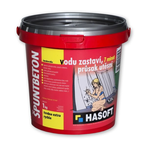 HASOFT- špuntbeton 3kg HASOFT- špuntbeton 3kg - Suché směsi Ostatní