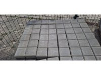 Výprodej - dlažba 10x10x5 cm KOVOBLESK přírodní