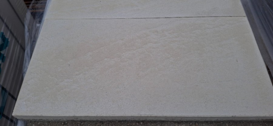 Výprodej - dlažba zahradní 60x30x4cm PREMIERE bílá 2.jak. pal.2868 - Výprodejové zboží Betonové dlažby