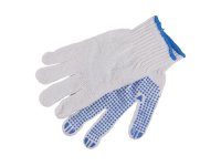 Rukavice bavlněné s PVC terčíky PLOVER 50526