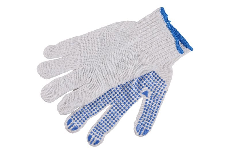 Rukavice bavlněné s PVC terčíky PLOVER 50526 Rukavice bavlněné s PVC terčíky PLOVER 50526 - Ochranné pomůcky, rukavice, oděvy Rukavice Pracovní