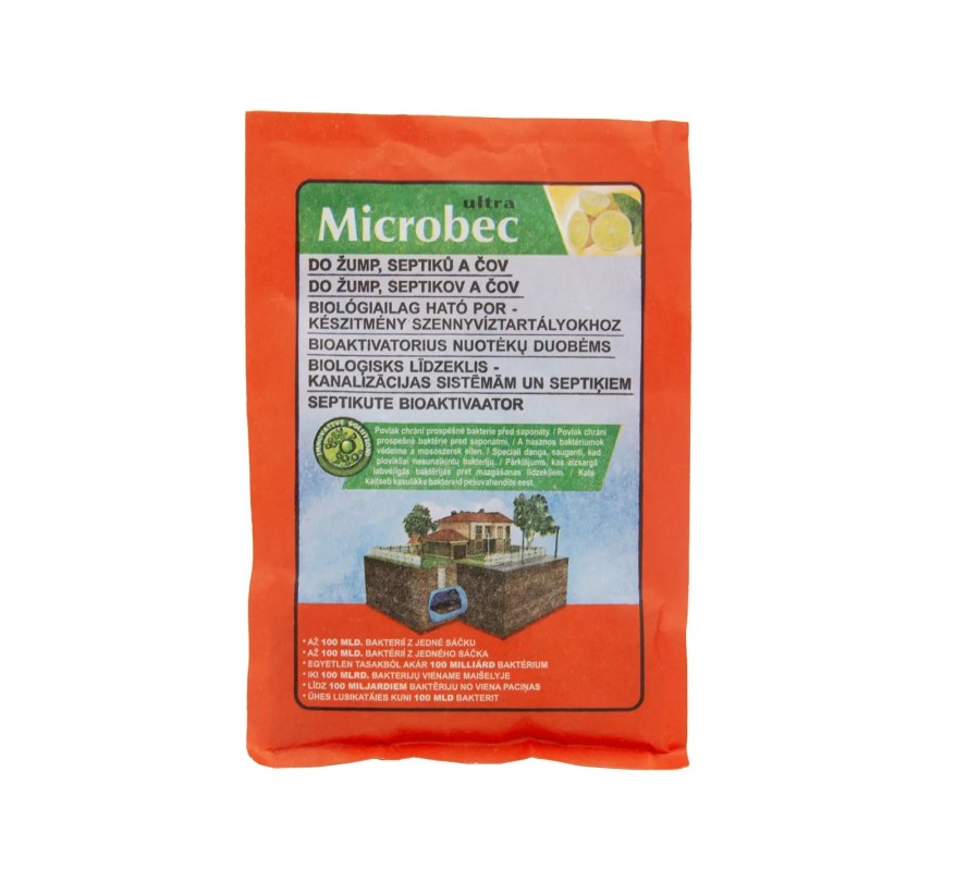 Přípravek do žump a septiků MICROBEC 25g 919420 - Doplňky pro domácnost Drogérie Koupelna, WC