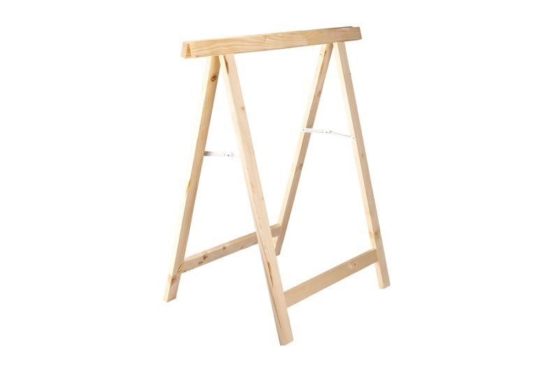 Koza skládací dřevěná 75x85x83cm, max 75kg 23662 - Nářadí Kozy