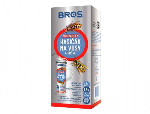 Sprej proti vosám a sršňům automatický HASIČÁK 400ml - Zahrada Jedy, pasti, odpuzovače